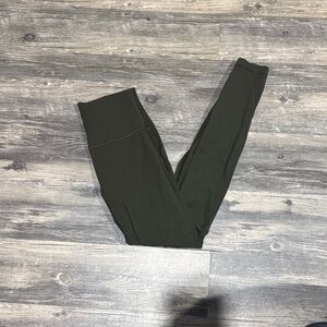Women’s Lululemon High-Waist Olive Green Leggings